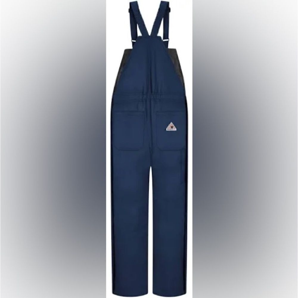 Bulwark Fire resistant Bib Overalls Lightweight Non Insulated size Large Tall